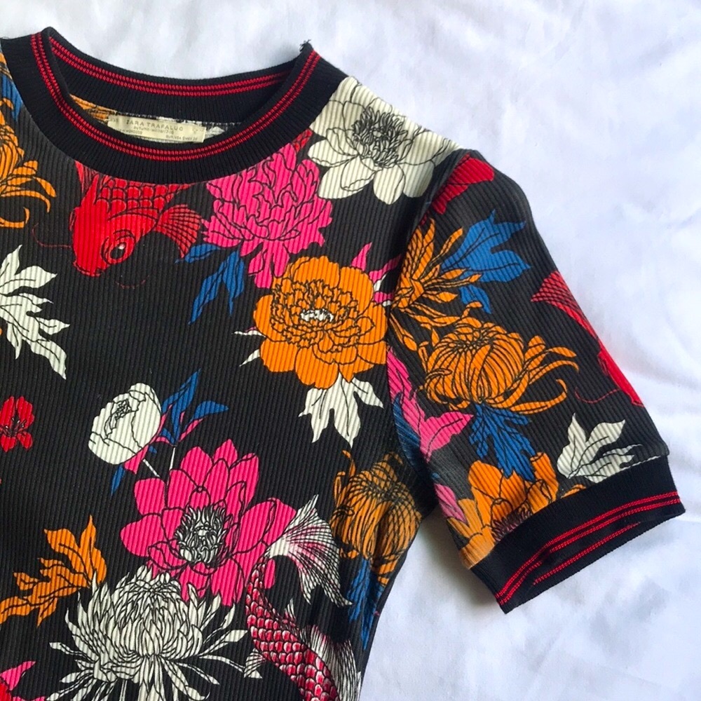 Zara Midi Floral Dress